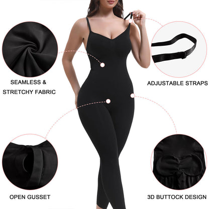 3-in-1 Seamless Full Body Compression Legging Bodysuit