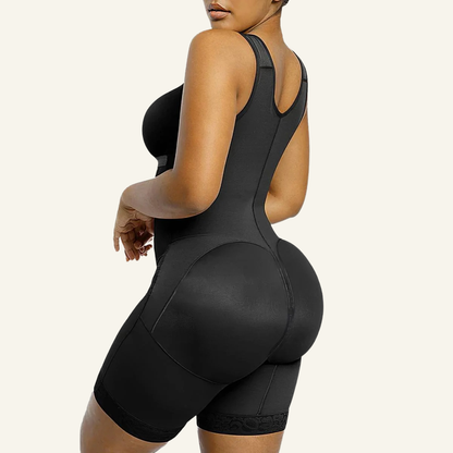 Full Body Hooked Faja Bodysuit with Zipper Crotch